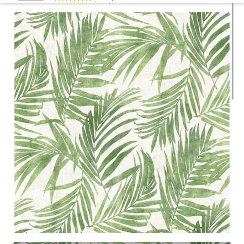 Scott Living Self Adhesive NuWallPaper Urban Oasis Green